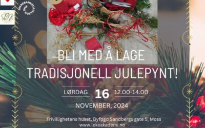 Bli med å lage tradisjonell julepynt!